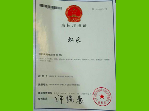 商標(biāo)注冊證